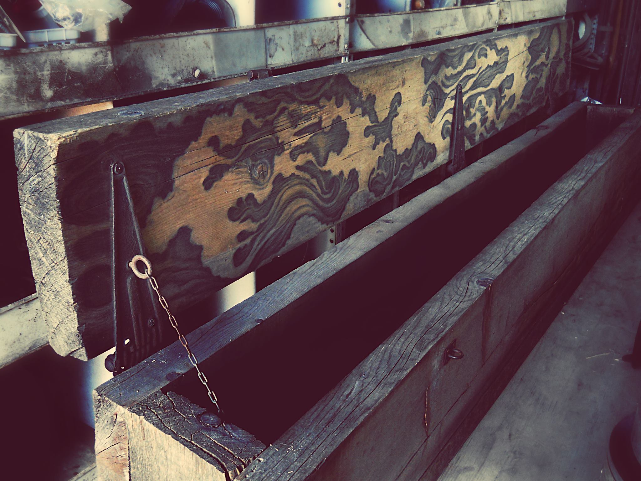 Mixed media work by Cody Chamberlain.