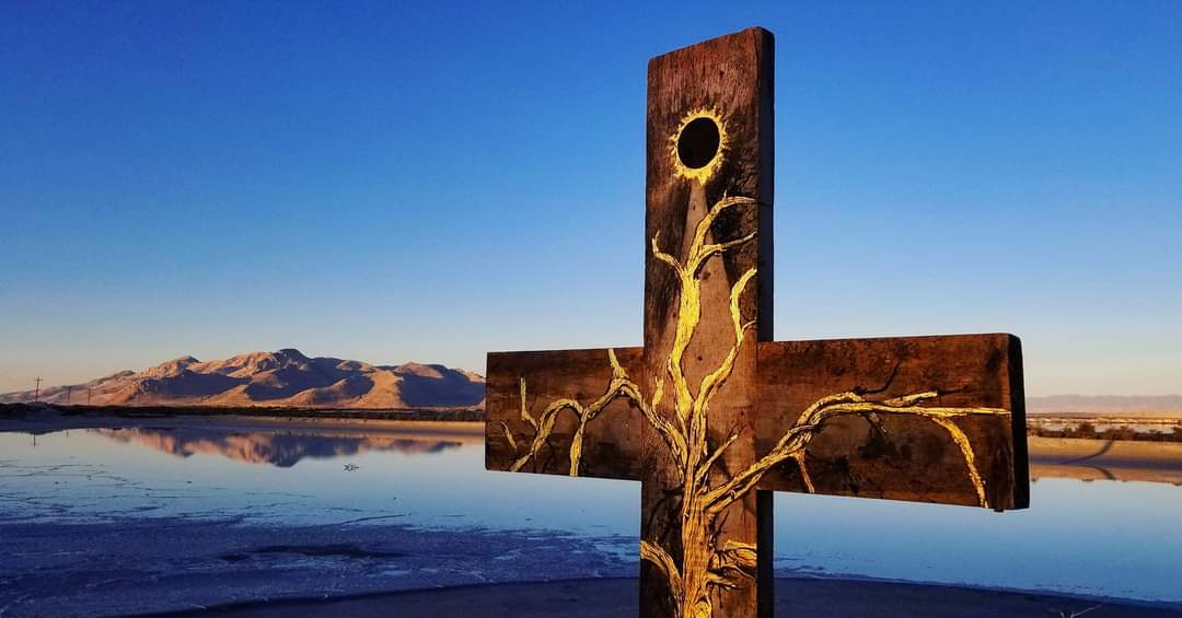 Mixed media work by Cody Chamberlain.